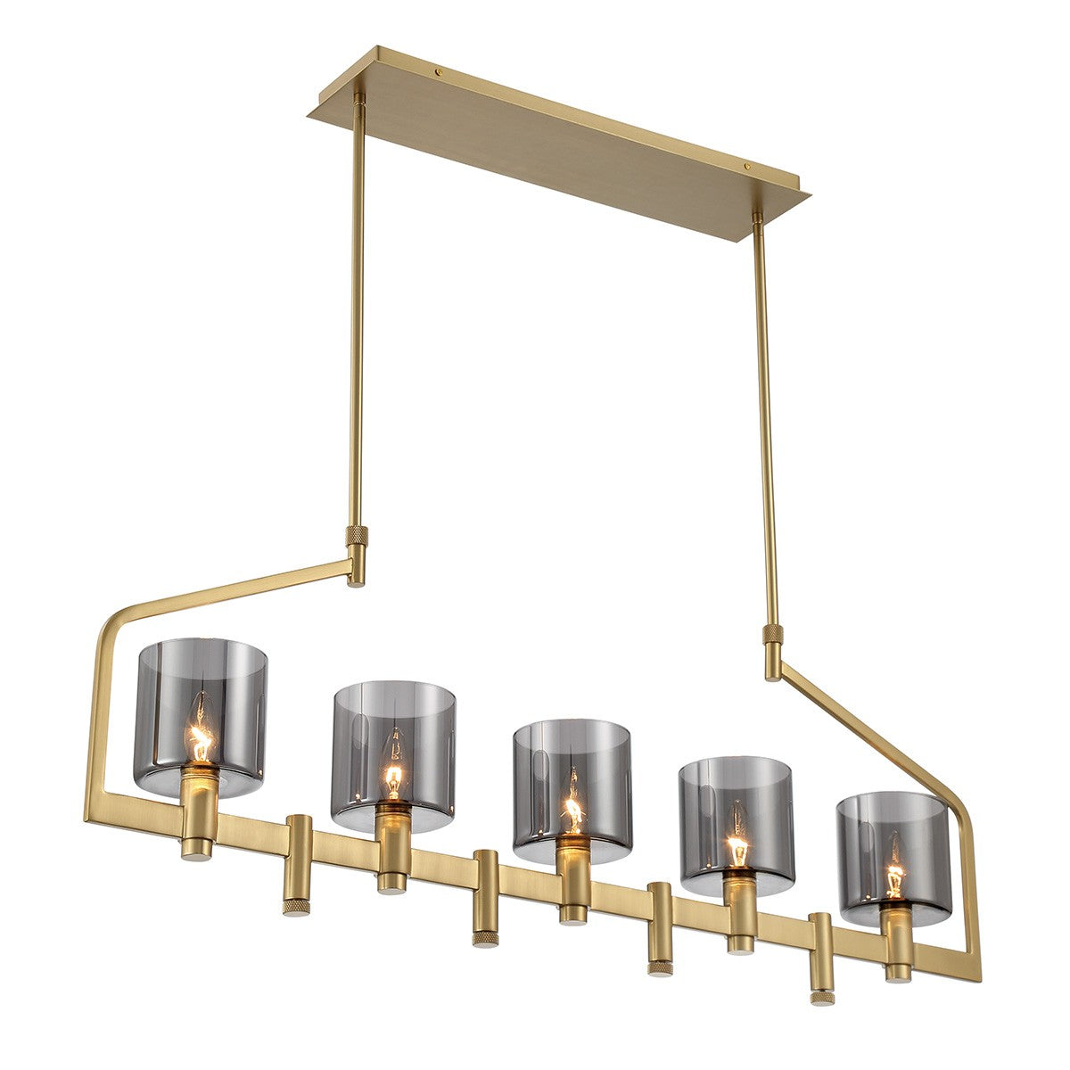 Lustre linéaire 5 lumières | Decato