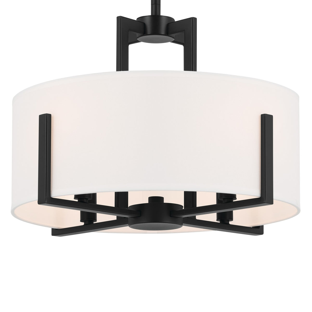 Suspension ou semi-plafonnier 4 lumières | Malen