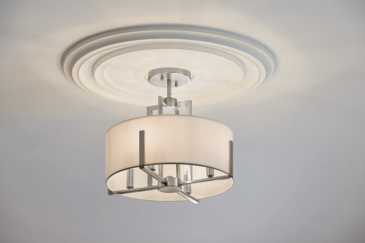 Suspension ou semi-plafonnier 4 lumières | Malen
