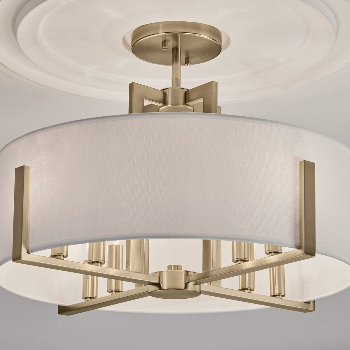 Suspension ou semi-plafonnier 8 lumières | Malen