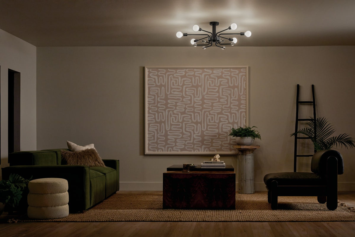 Semi-plafonnier 6 lumières | Ocala