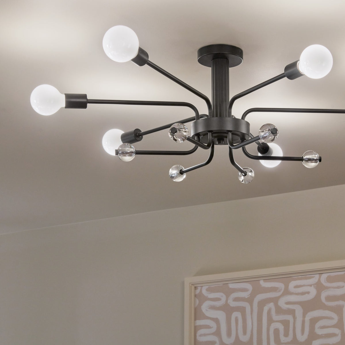 Semi-plafonnier 6 lumières | Ocala