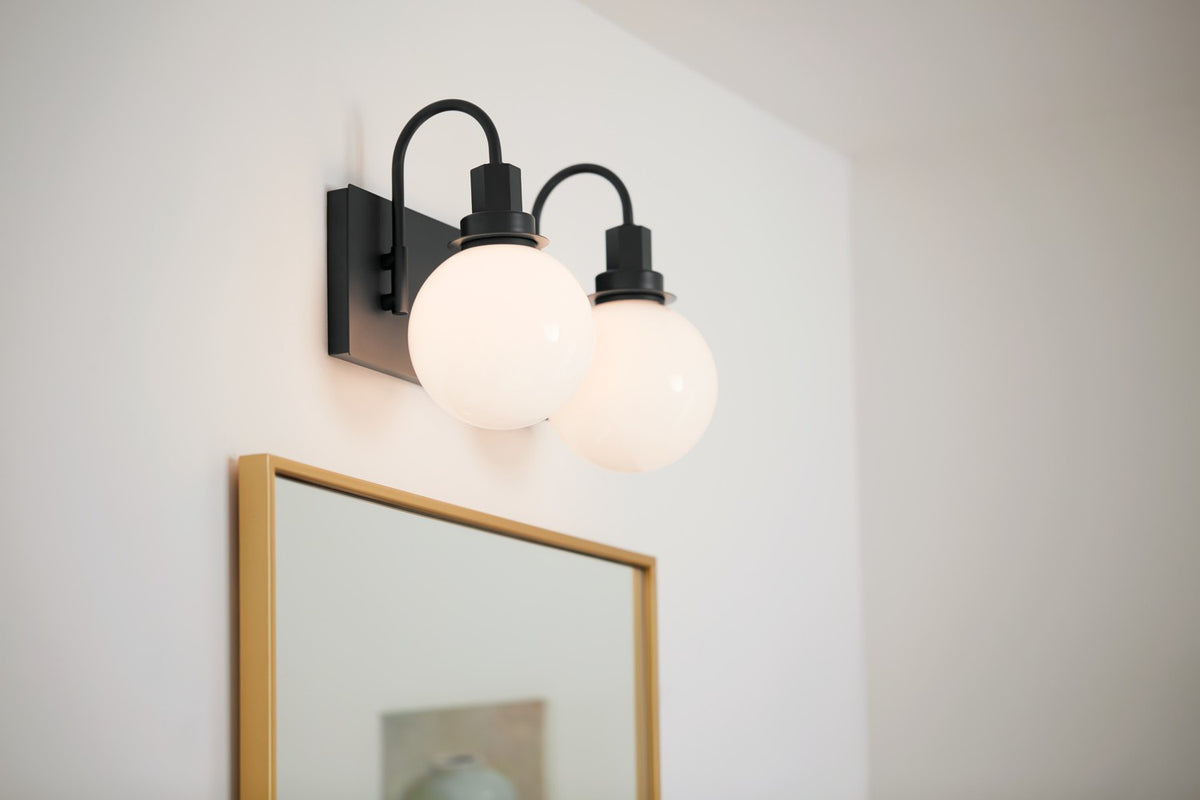 Applique de salle de bain 2 lumières | Hex
