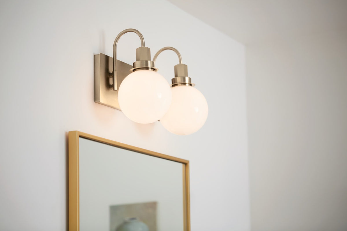 Applique de salle de bain 2 lumières | Hex