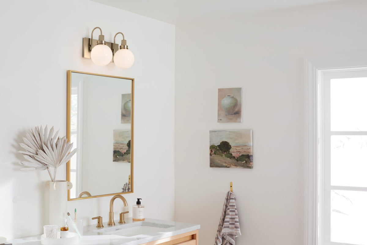 Applique de salle de bain 2 lumières | Hex