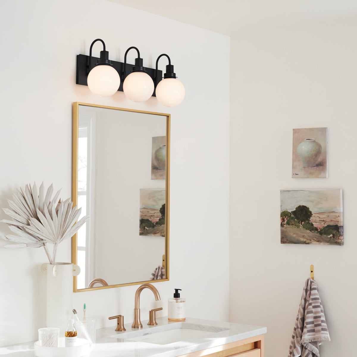 Applique de salle de bain 3 lumières | Hex