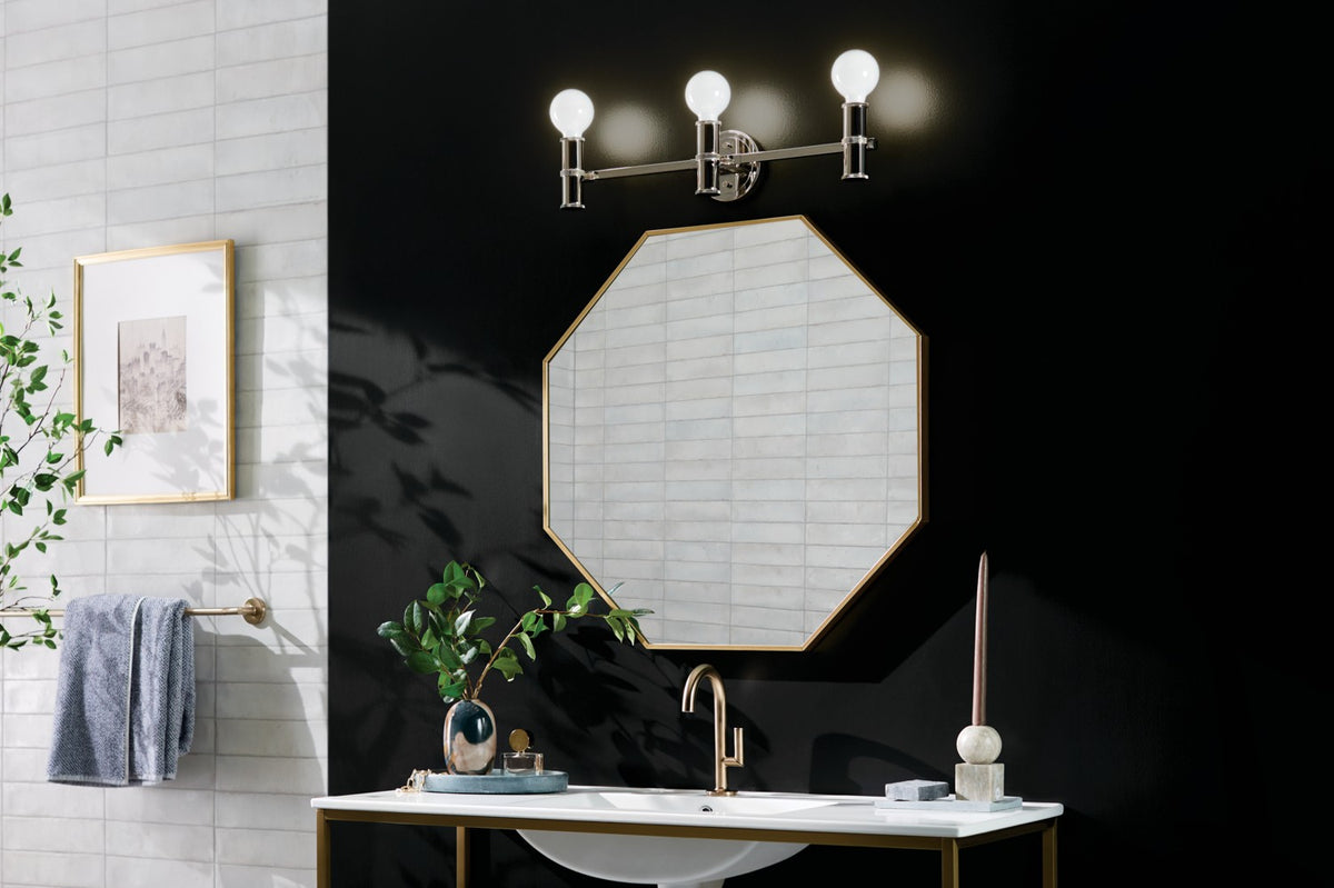 Applique de salle de bain 3 lumières | Torche