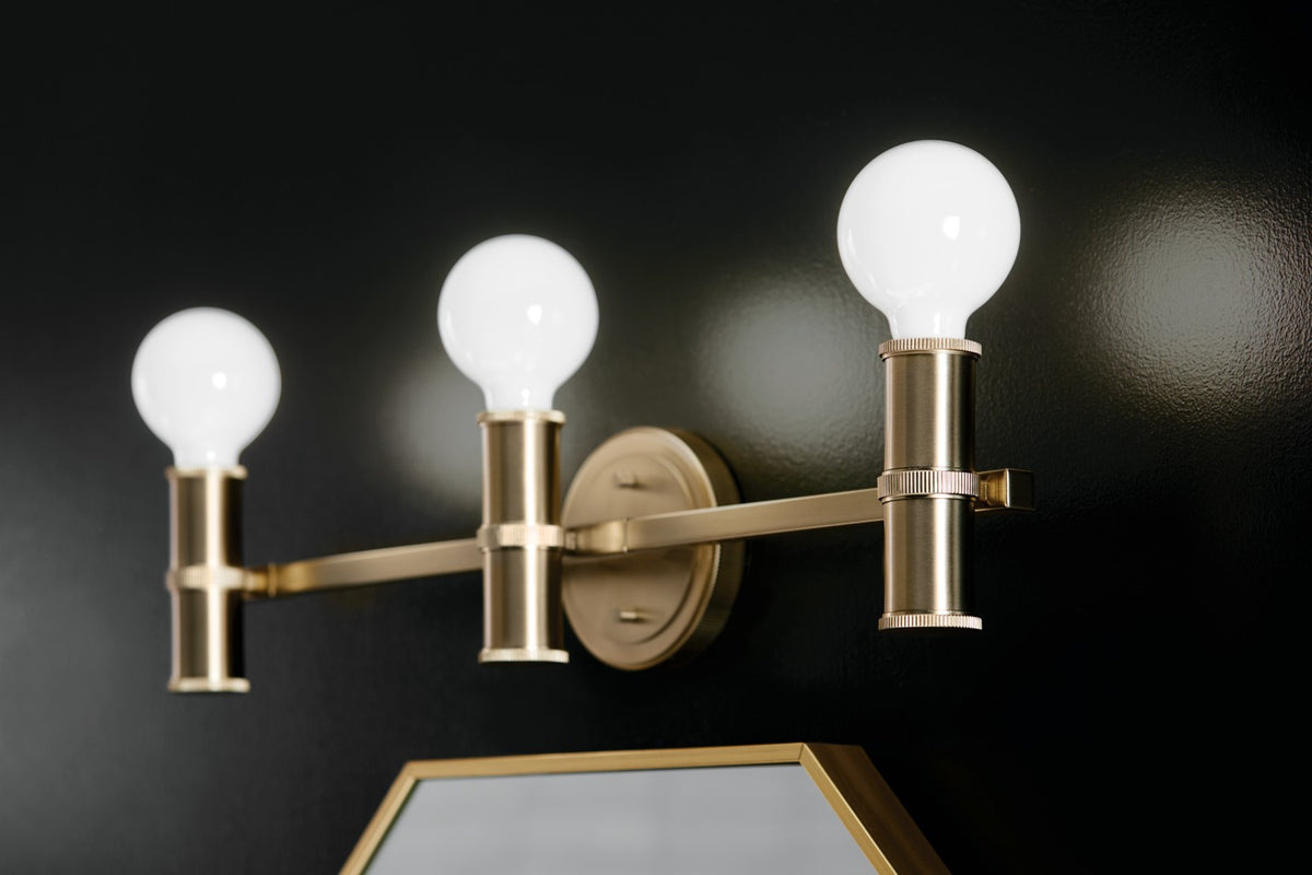Applique de salle de bain 3 lumières | Torche