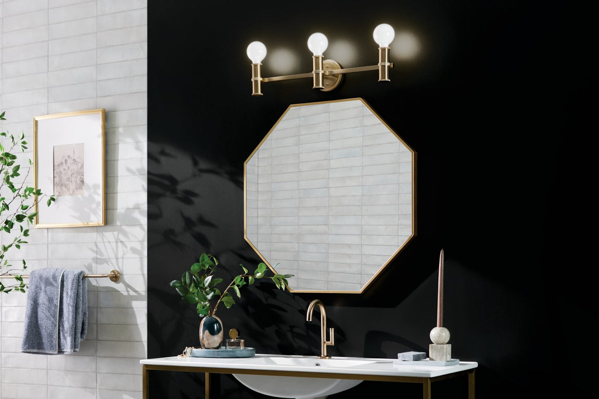 Applique de salle de bain 3 lumières | Torche