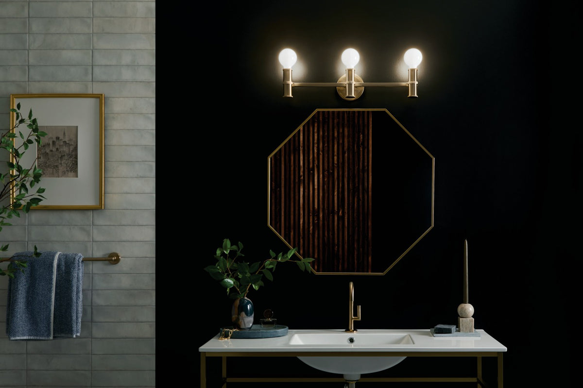 Applique de salle de bain 3 lumières | Torche