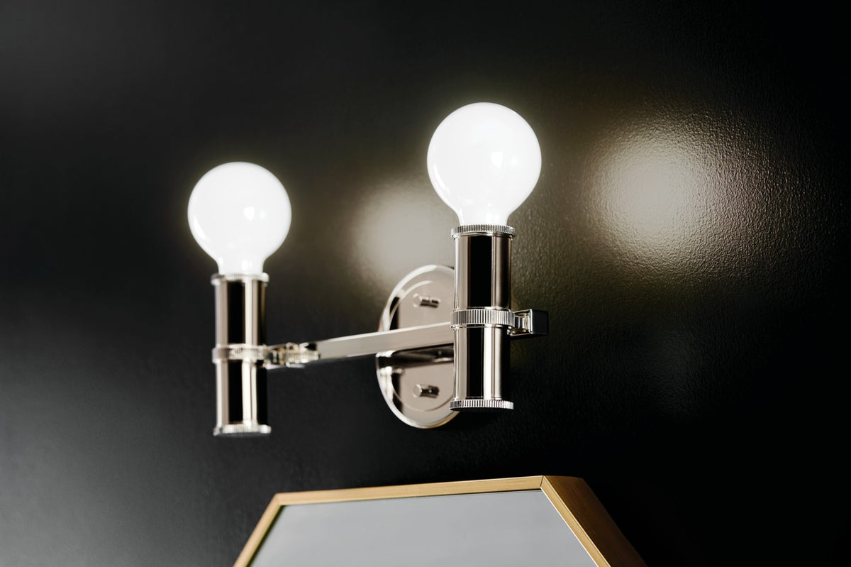 Applique de salle de bain 2 lumières | Torche