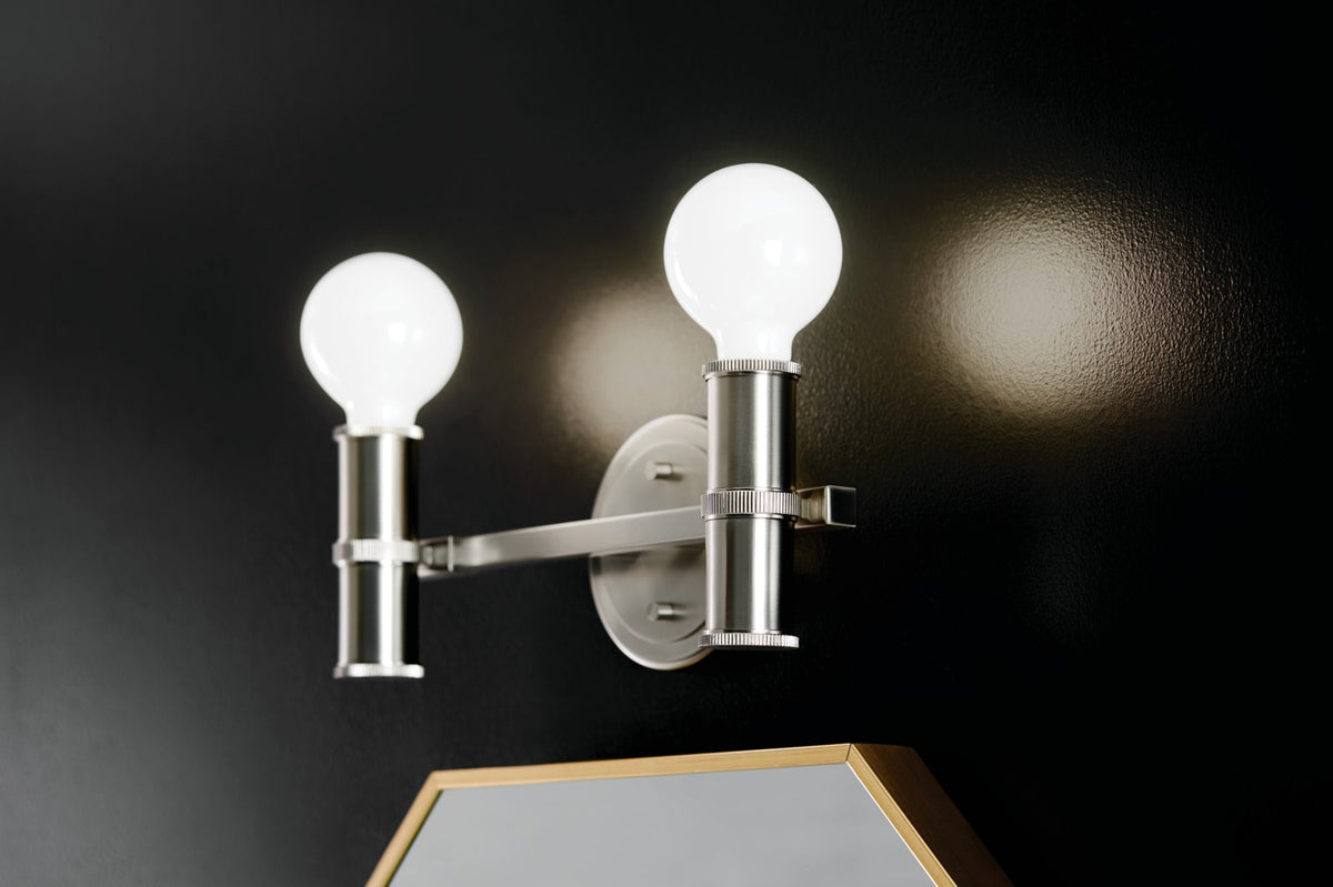 Applique de salle de bain 2 lumières | Torche