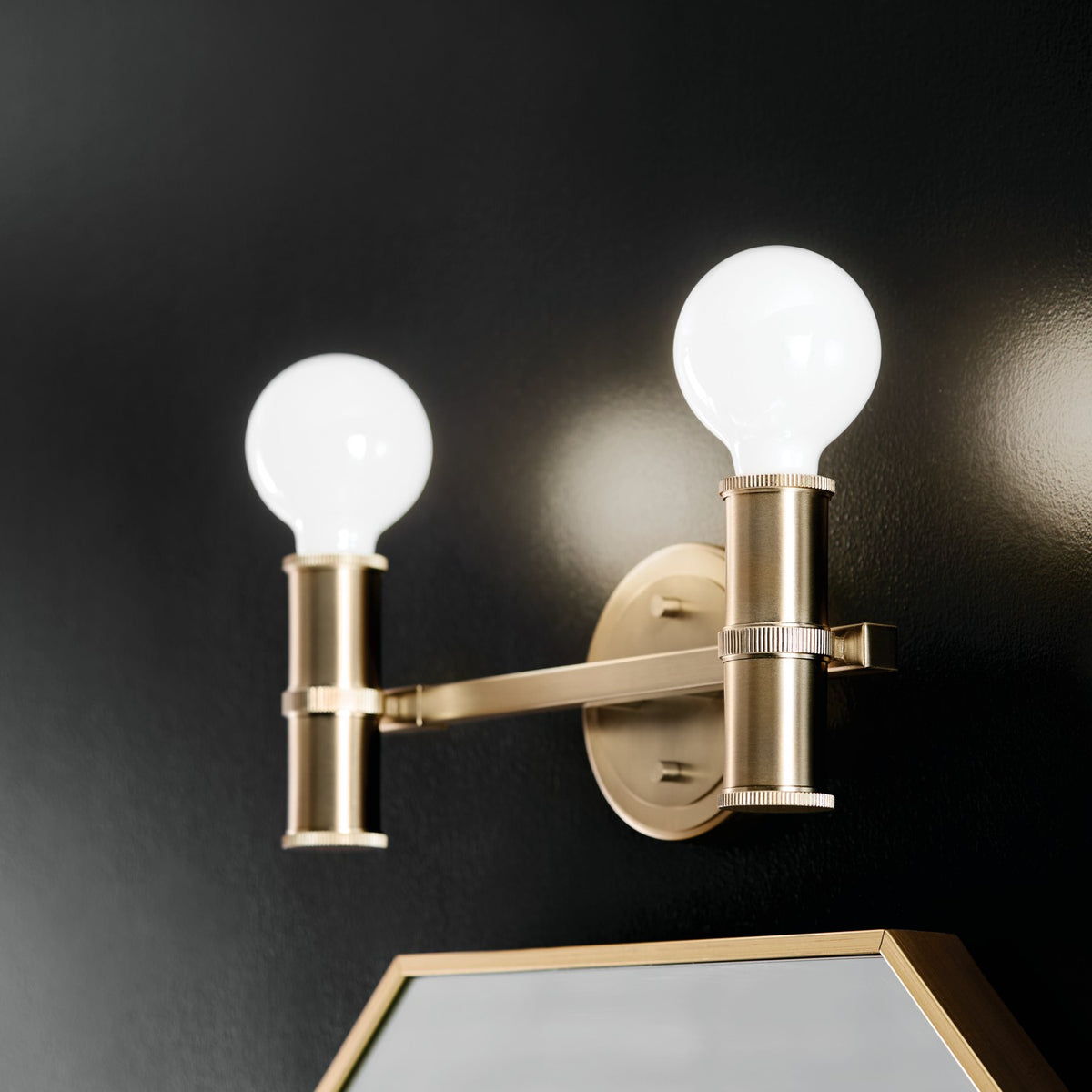 Applique de salle de bain 2 lumières | Torche