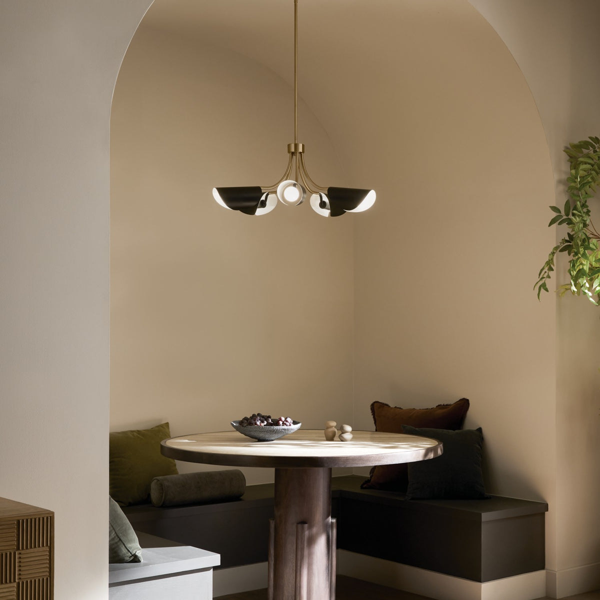 Lustre ou semi-plafonnier 5 lumières | Arcus