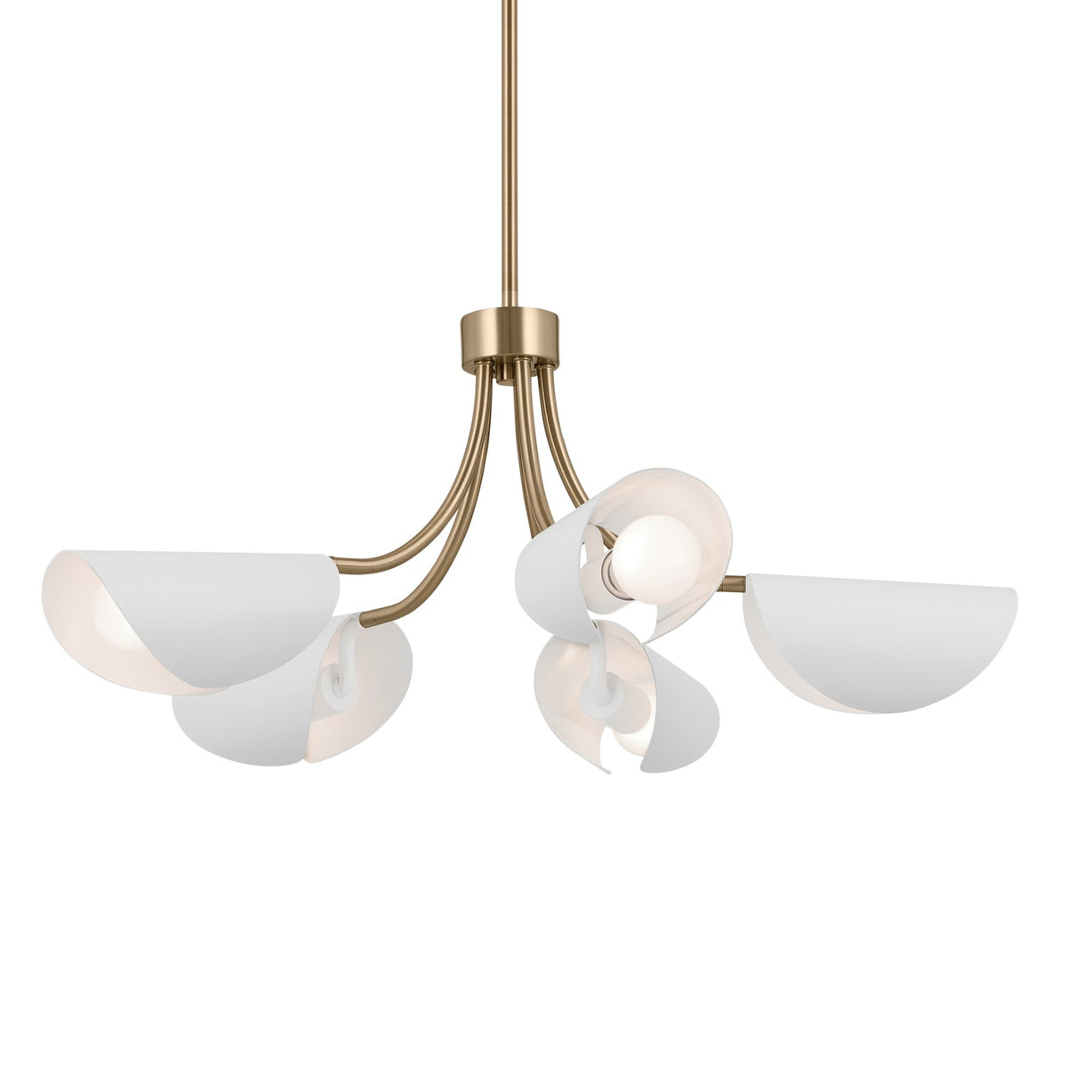 Lustre ou semi-plafonnier 5 lumières | Arcus