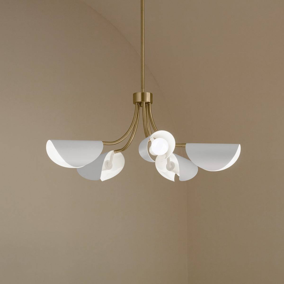 Lustre ou semi-plafonnier 5 lumières | Arcus