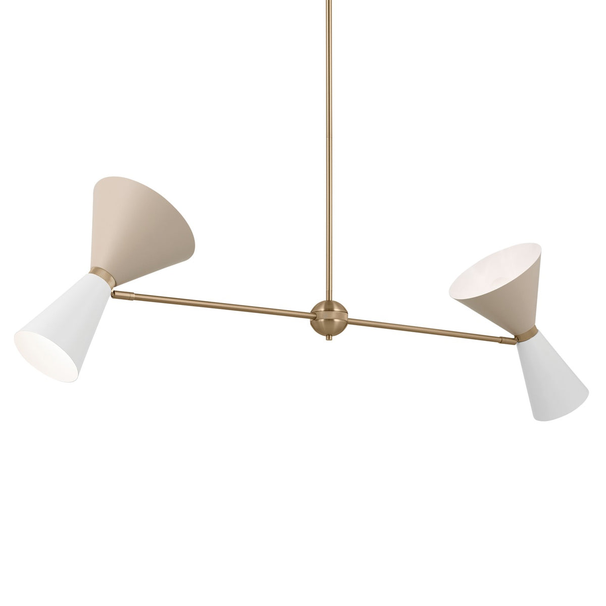 Lustre linéaire 4 lumières | Phix