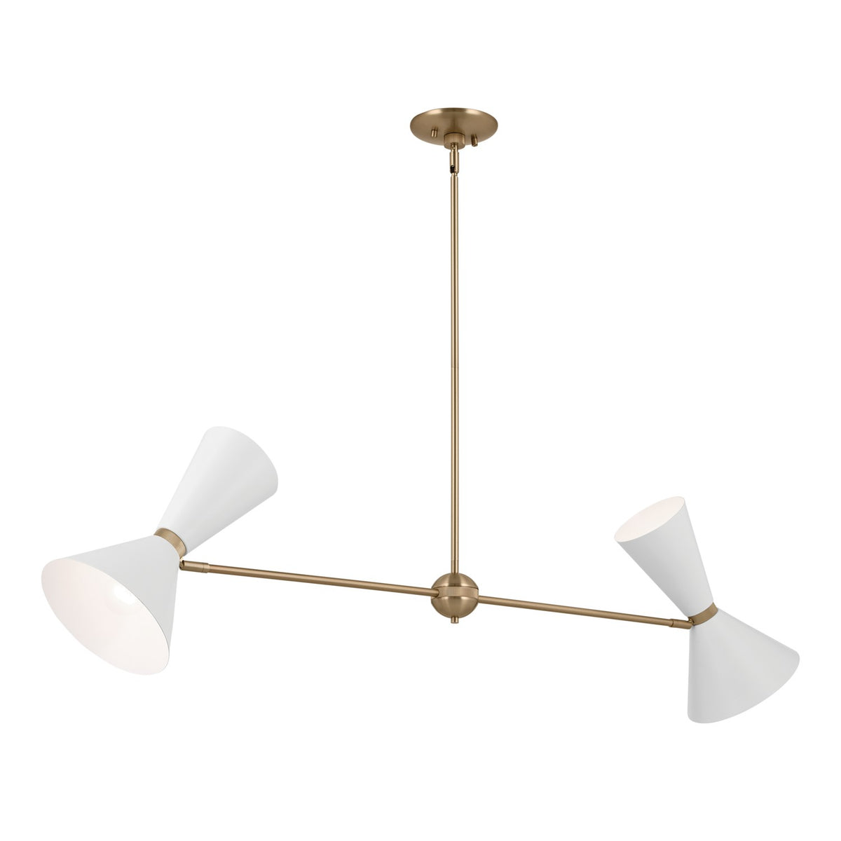 Lustre linéaire 4 lumières | Phix