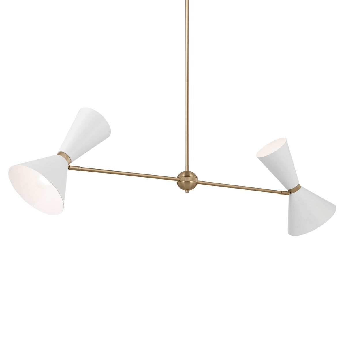 Lustre linéaire 4 lumières | Phix