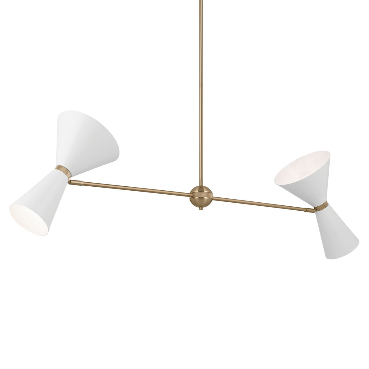Lustre linéaire 4 lumières | Phix