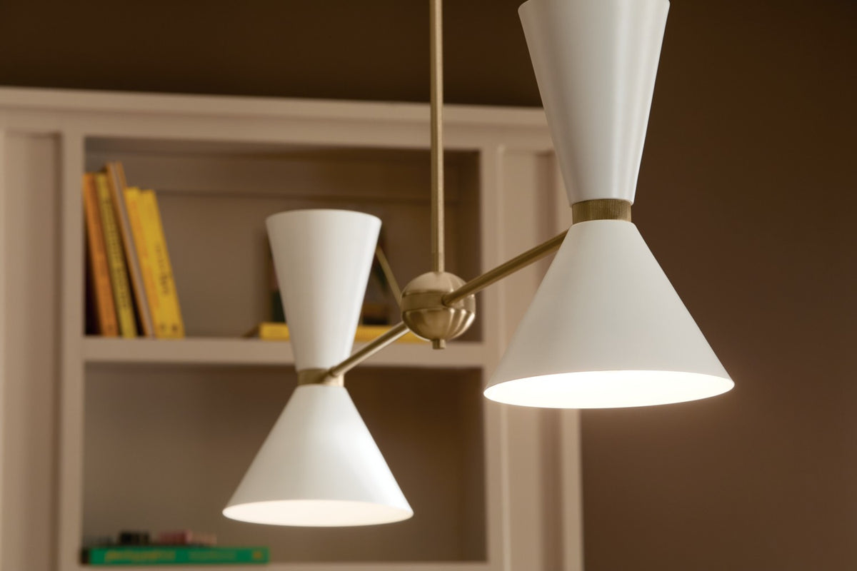 Lustre linéaire 4 lumières | Phix