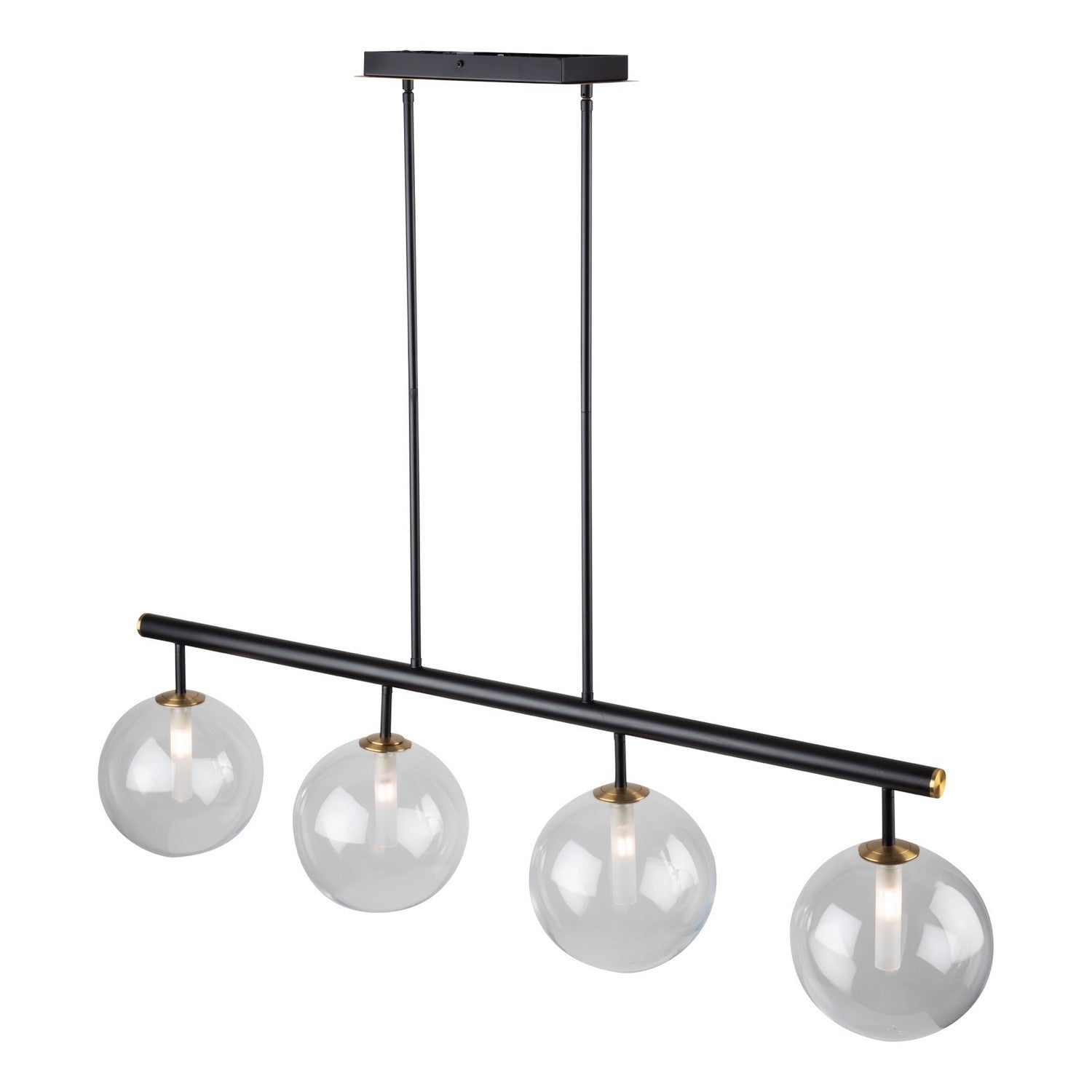 Suspension d'îlot 4 lumières | Aurelia