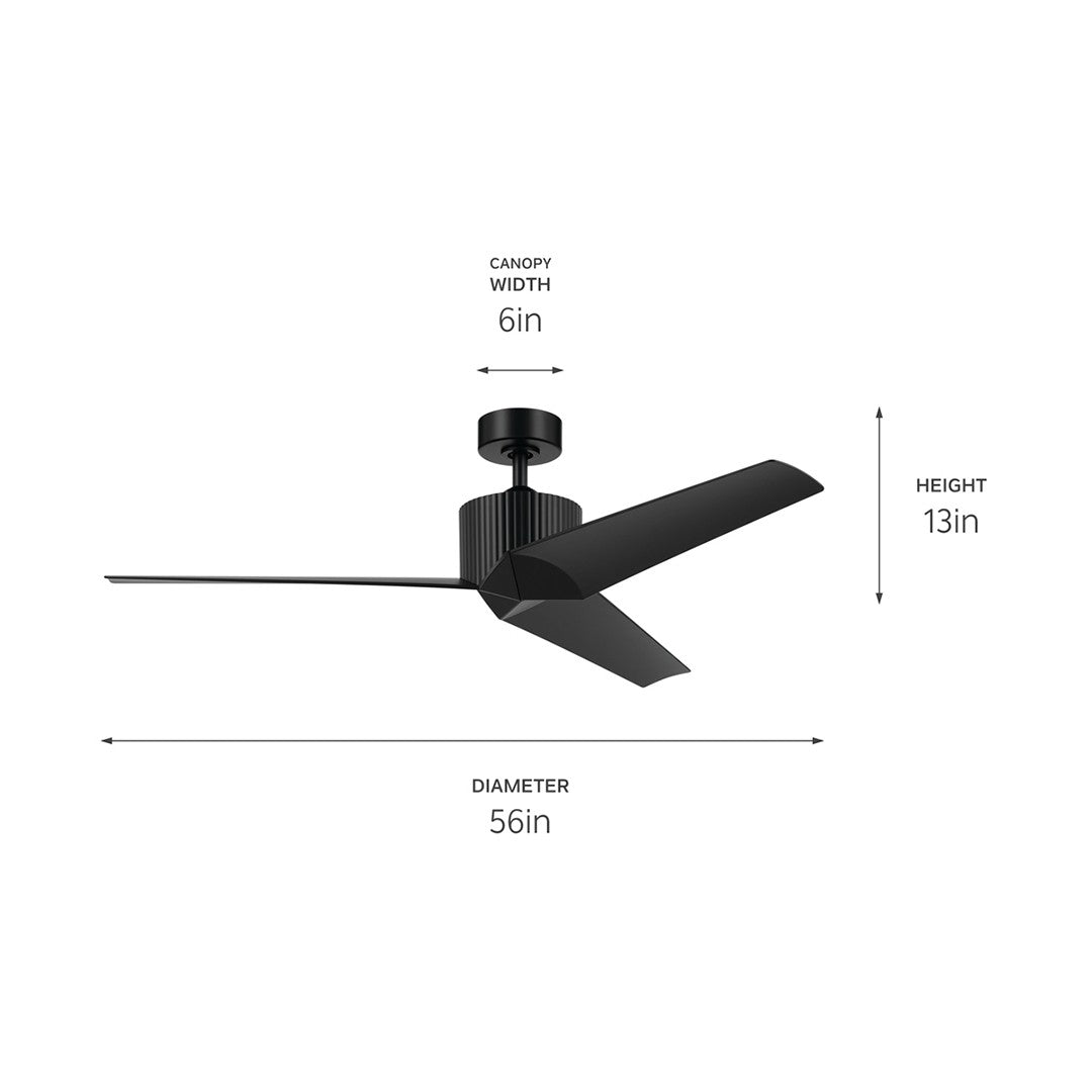Ventilateur de plafond 56 po | Almere