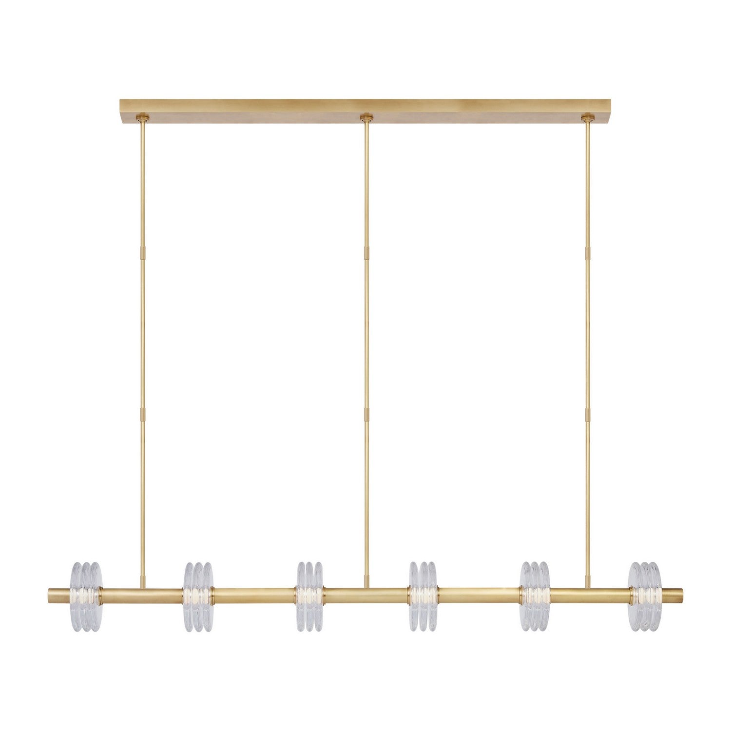 Lustre linéaire DEL | Laurel