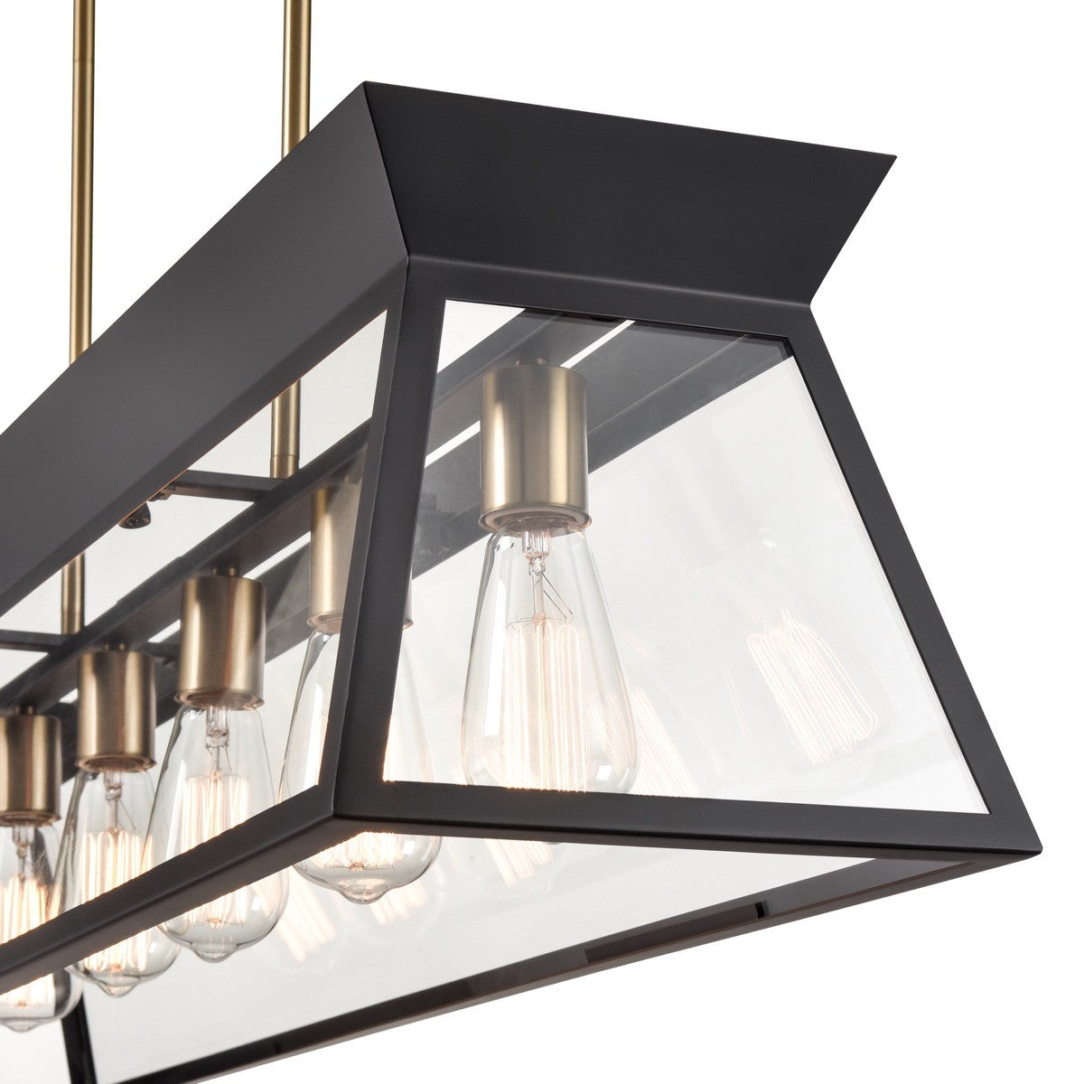 Lustre d'îlot 6 lumières | Lucian