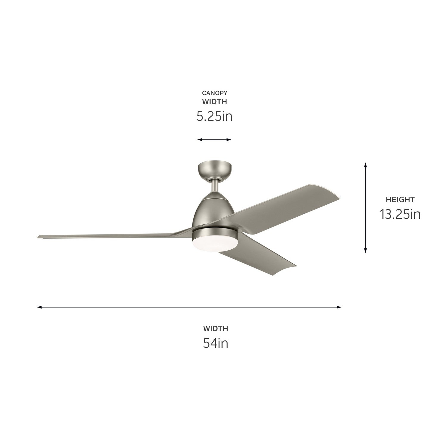 Ventilateur de plafond 54 po | Fit