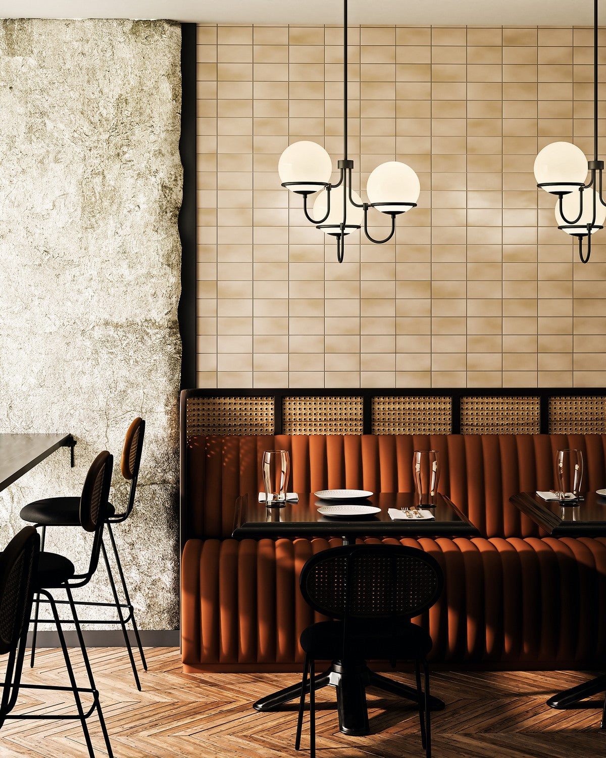 Lustre 3 lumières | Alba