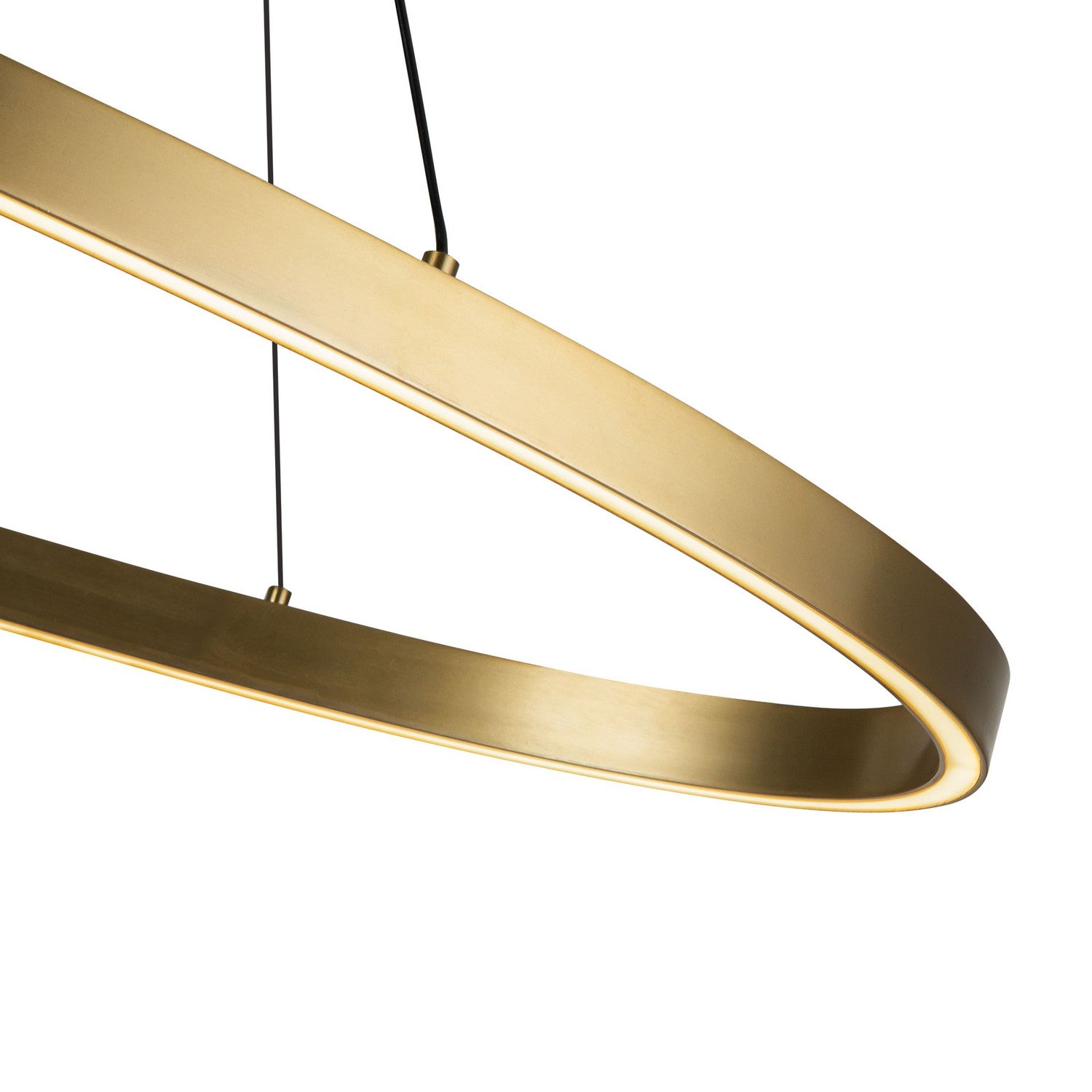 Suspension linéaire DEL | Ovale