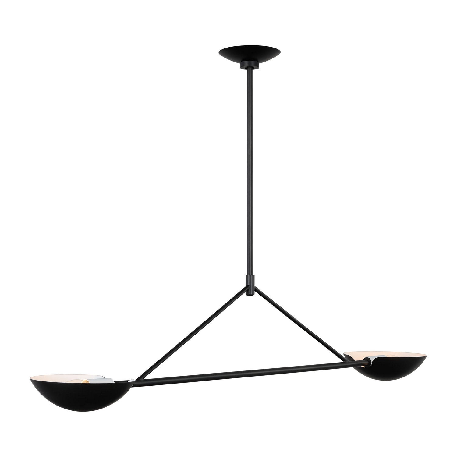 Lustre linéaire 2 lumières | Nevel