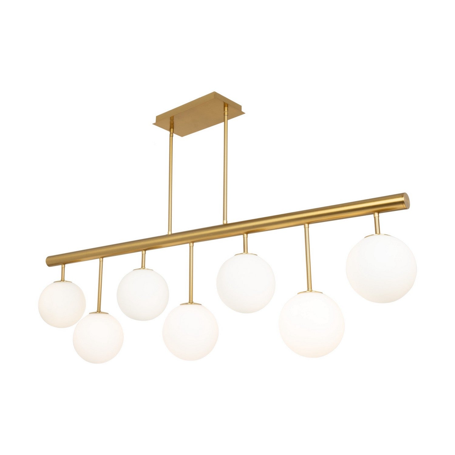 Suspension d'îlot 7 lumières | Aurelia
