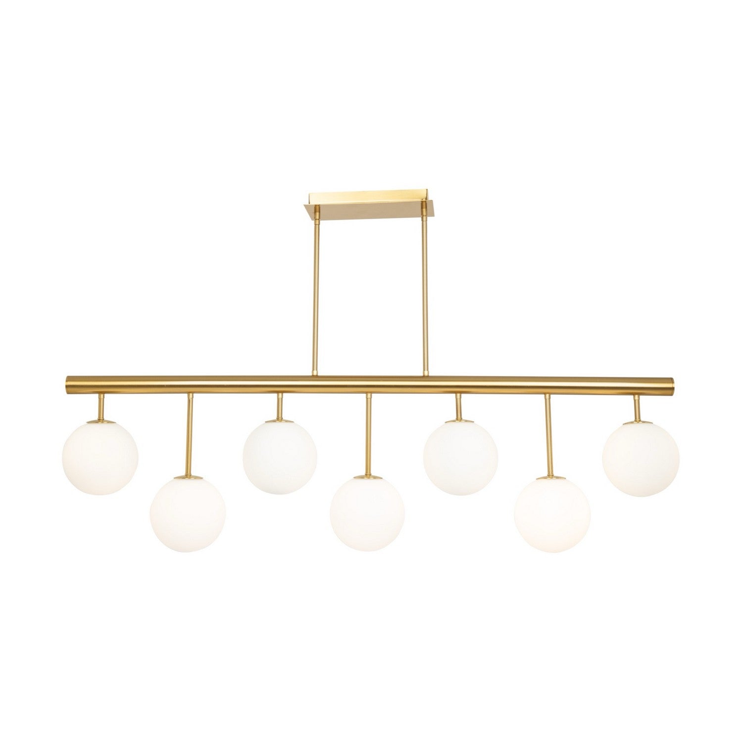 Suspension d'îlot 7 lumières | Aurelia