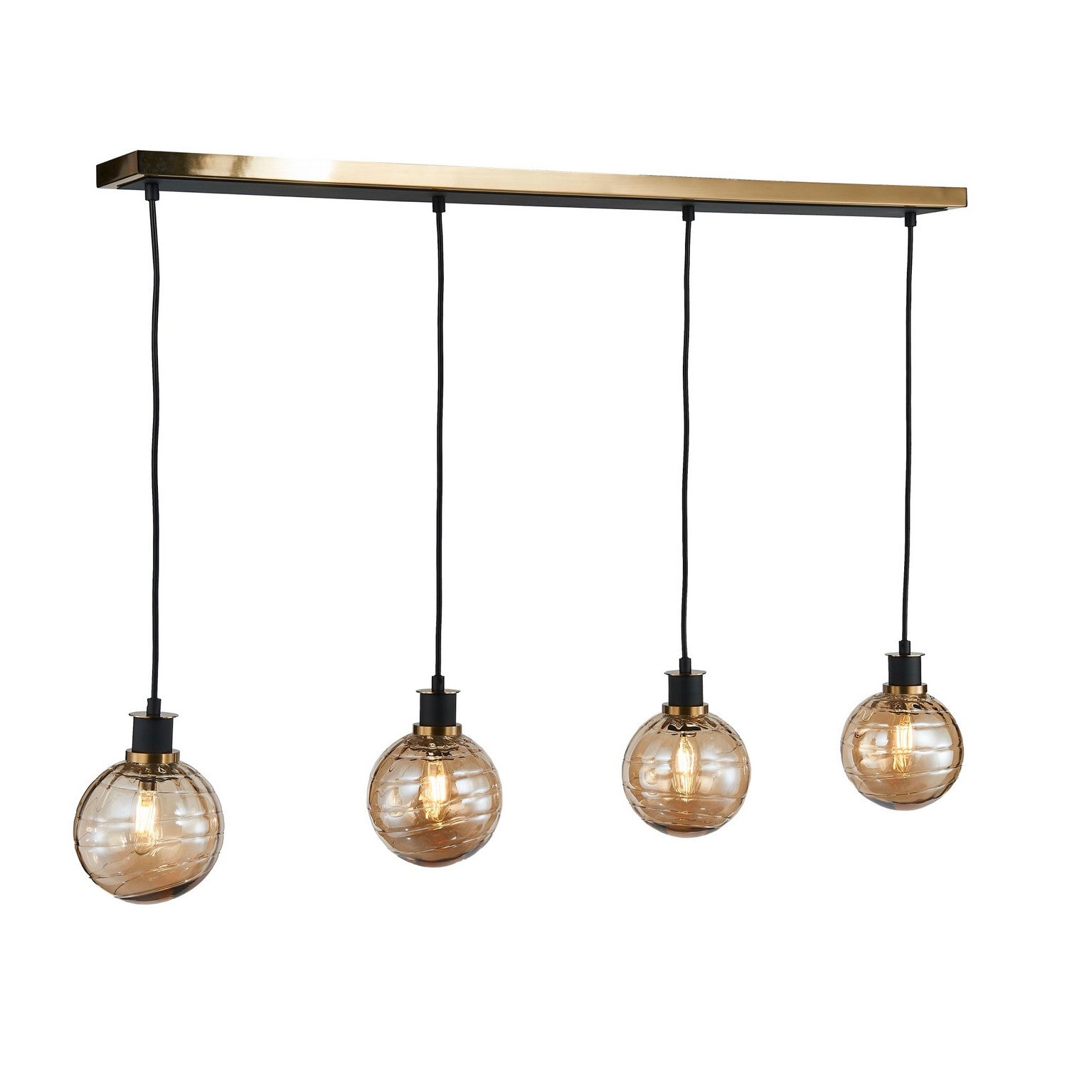 Suspension d'îlot 4 lumières | Gem