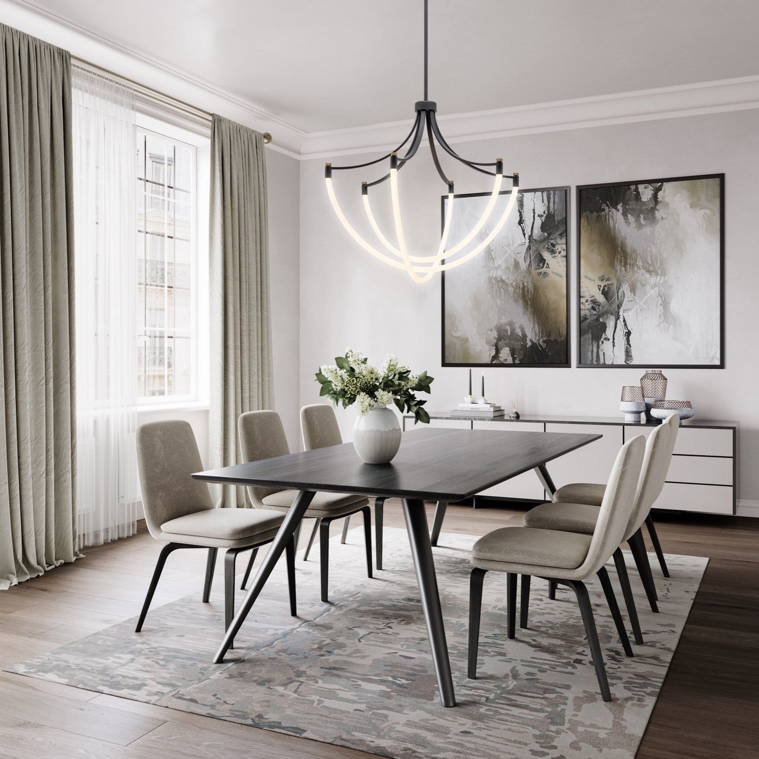 Lustre DEL | Cascata