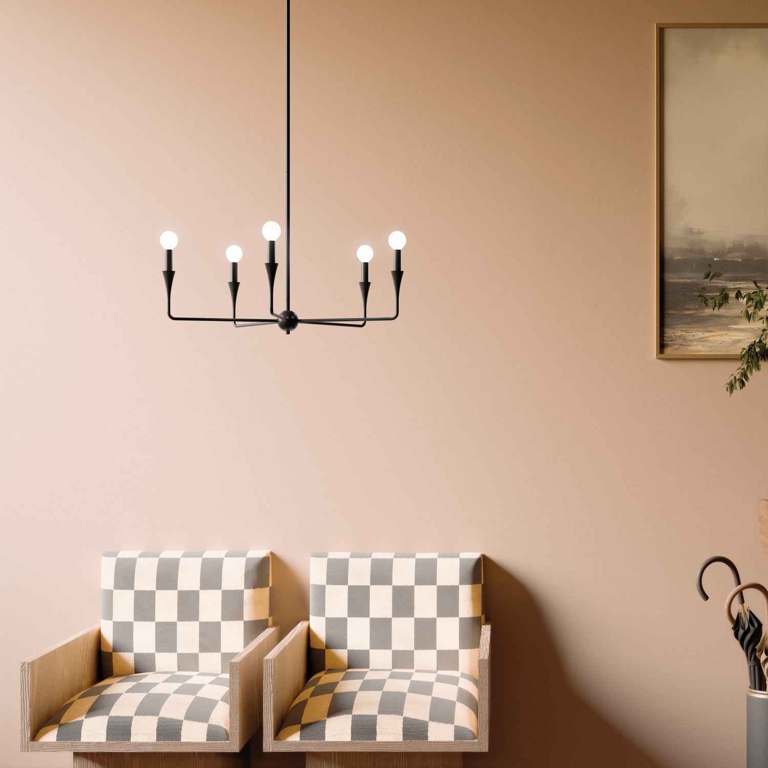 Lustre 5 lumières | Alvaro