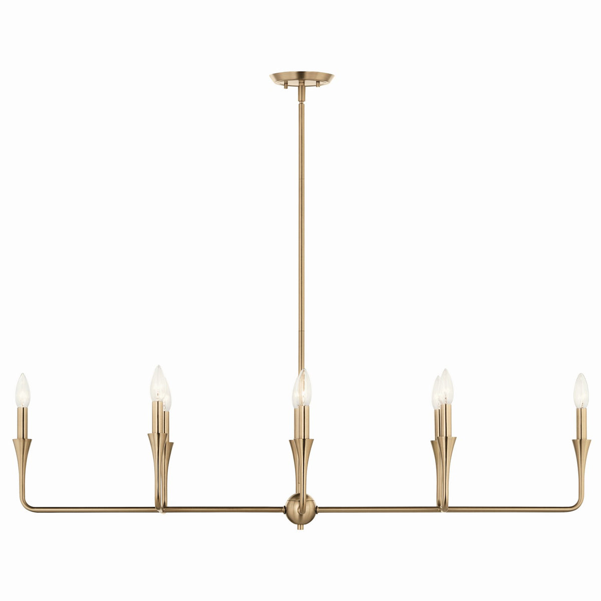 Lustre linéaire 8 lumières | Alvaro