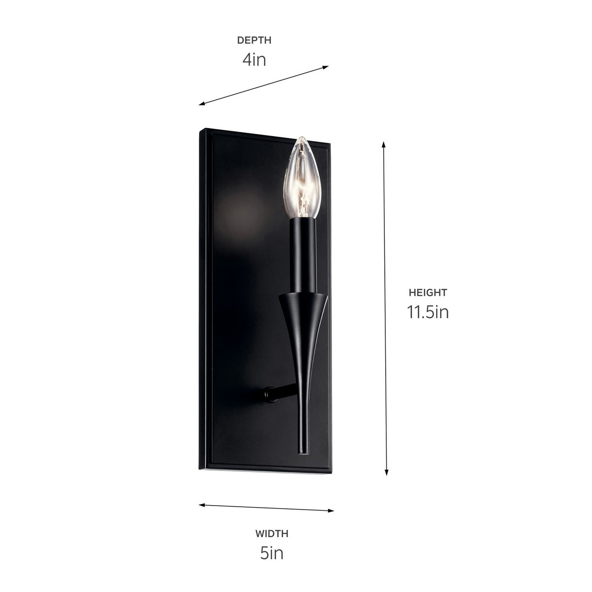 Applique murale 1 lumière | Alvaro