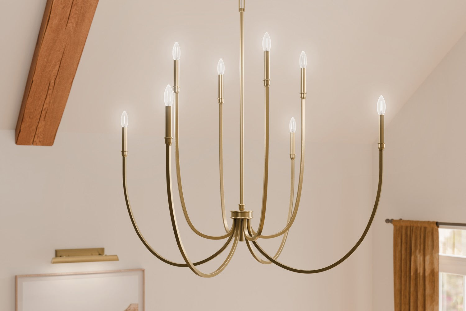 Lustre d'entrée 8 lumières | Malene
