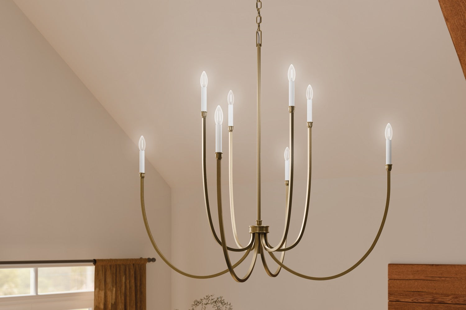 Lustre d'entrée 8 lumières | Malene