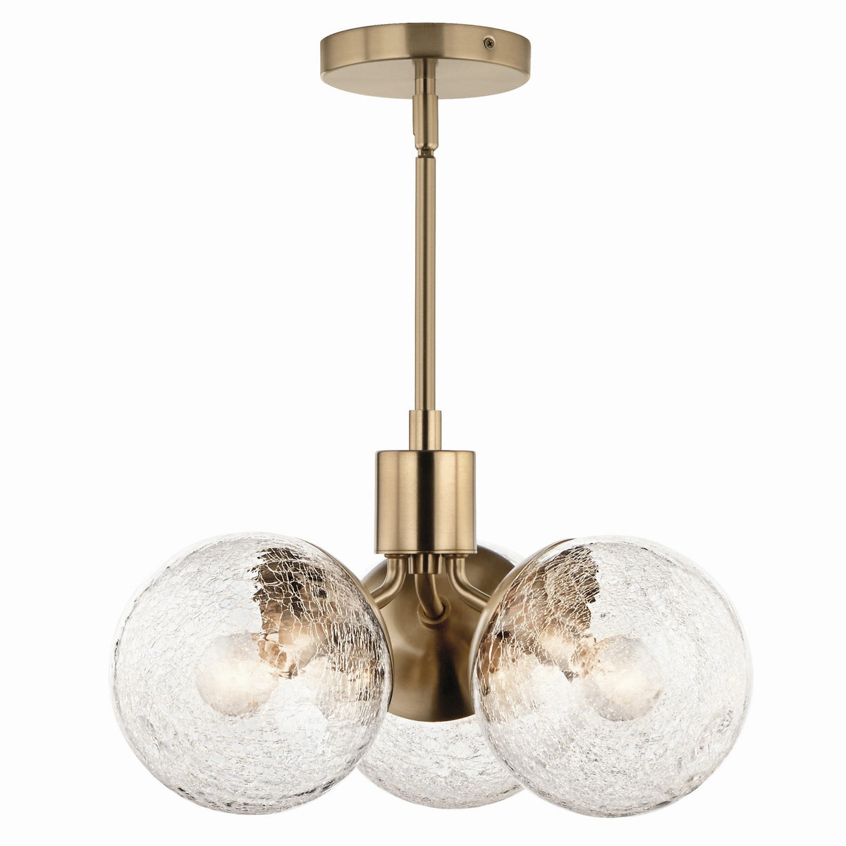 Lustre ou semi-plafonnier 3 lumières | Silvarious