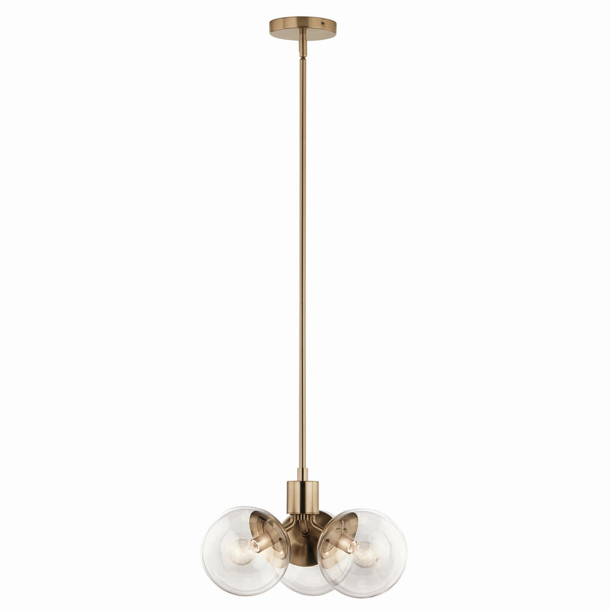 Lustre ou semi-plafonnier 3 lumières | Silvarious