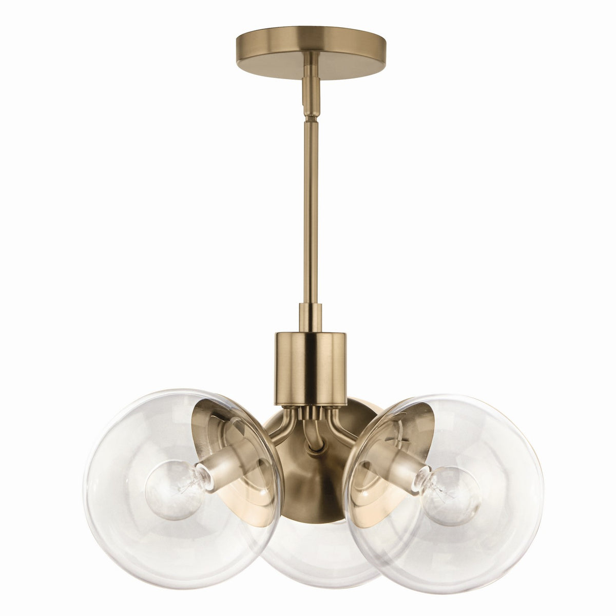 Lustre ou semi-plafonnier 3 lumières | Silvarious