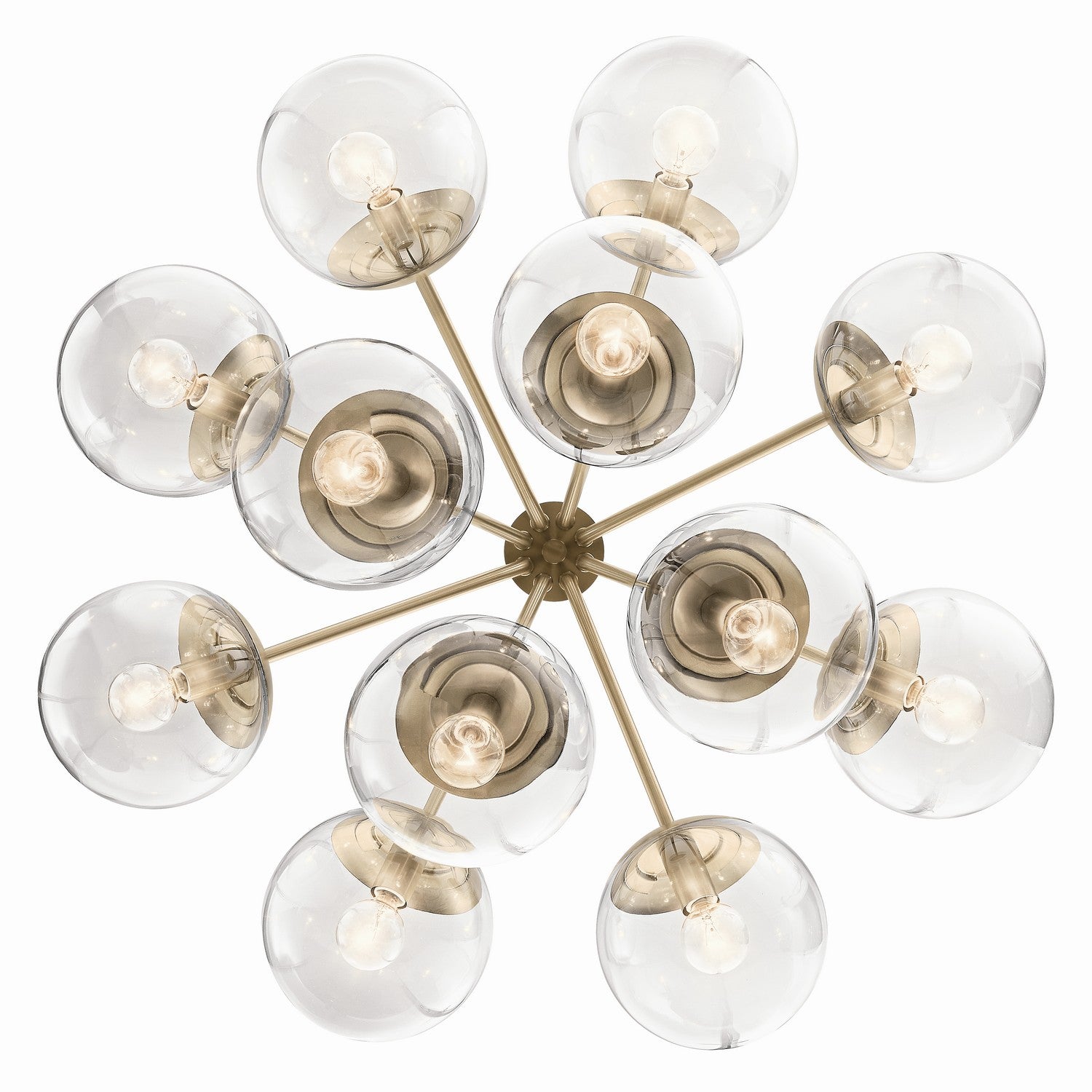 Lustre convertible 12 lumières | Silvarious