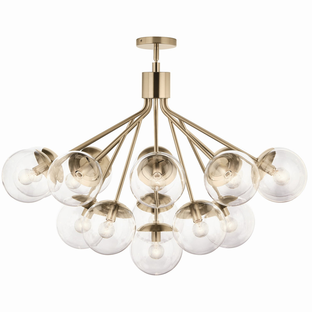 Lustre convertible 16 lumières | Silvarious