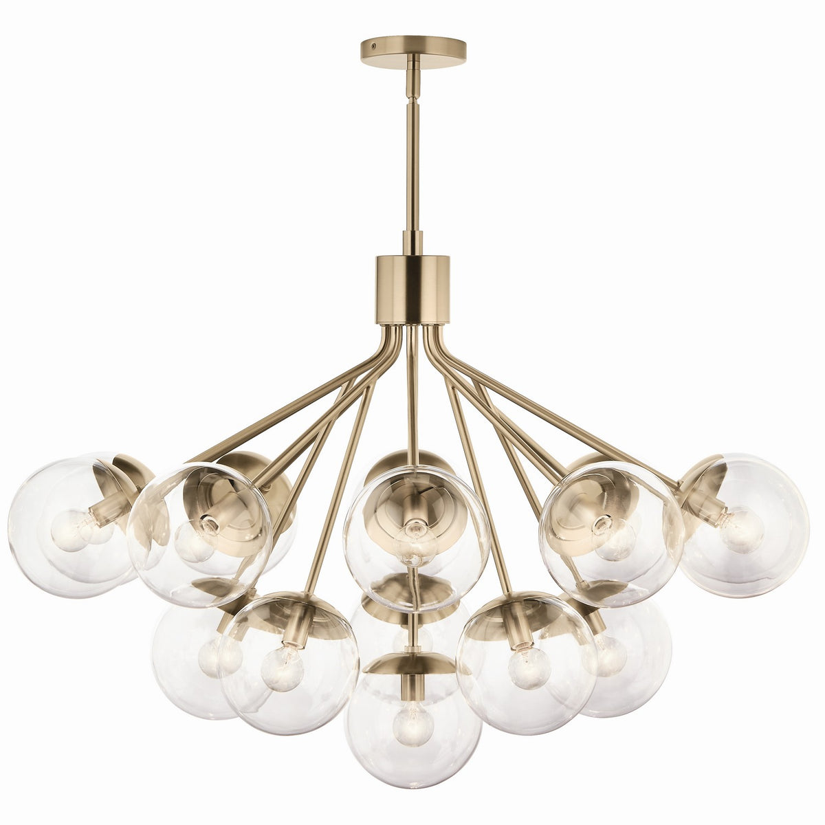 Lustre convertible 16 lumières | Silvarious