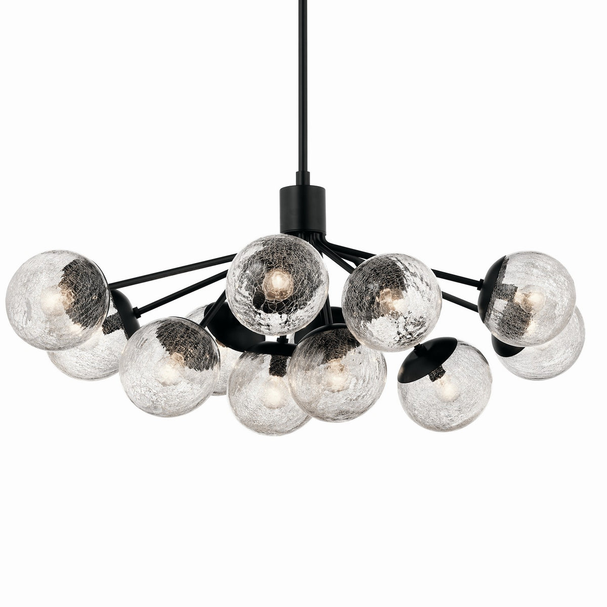Lustre linéaire convertible 12 lumières | Silvarious