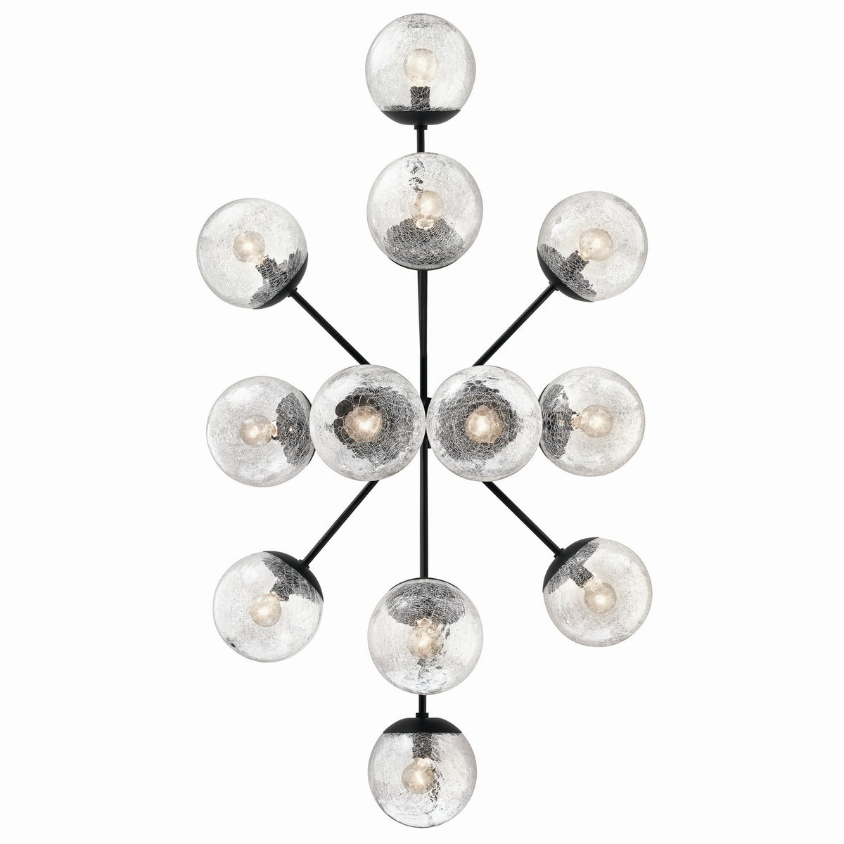 Lustre linéaire convertible 12 lumières | Silvarious